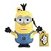 Produktbild Tribe Minions Tim USB Stick 16GB Speicherstick 2.0 High Speed Pendrive Memory Stick Flash Drive, Lustige Geschenke 3D Figur, USB Gadget aus Hart-PVC mit Schlüsselanhänger – Gelb