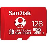 SanDisk - Tarjeta de memoria microSDXC de 128 GB para Nintendo Switch