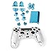 Imported Chrome Full Replacement Controller Hydro Dipped Shell Mod Kit for PS4 Blue RS.600.00