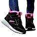 Produktbild TianWlio Stiefel Frauen Herbst Winter Schuhe Stiefeletten Boots Winter Schnee Warm Halten Atmungsaktiv Heißer Plüsch Laufschuhe Draussen Sneaker Schwarz 40