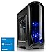 Produktbild Kiebel [184358] Gamer-PC mit AMD Ryzen 5 1500X 4x3.5GHz, 16GB, 1TB, Radeon RX 570 4GB GDDR5, DVD, Sound, LAN, 400W, Win10