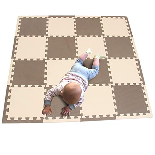 Preisvergleich Produktbild MQIAOHAM Bodenmatte Puzzlematte Kaffee-Beige 106110Z16