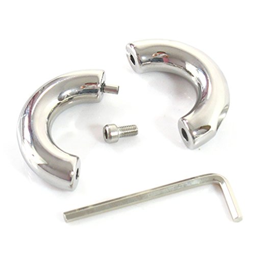 Babysbreath Männer Penis Ring Edelstahl Enhancer Gewicht Lagergerät verzögert Ejakulation 33mm - 4