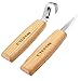 Produktbild ETEPON Holz Schnitzmesser Werkzeug Kerbschnitzmesser Wood Carving Tools Knife Set Meißel Whittling Hook Sloyd Messer Crooked Whittling Rough Cup Holzbearbeitung für Anfänger & Kinder ET009