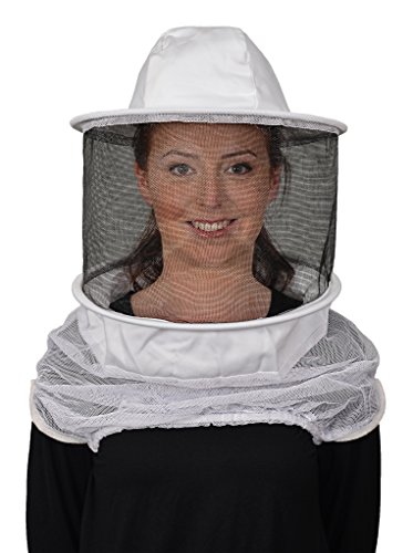 Humble Bee 210-ST Polycotton-Imkerschleier mit rundem Hut - 2