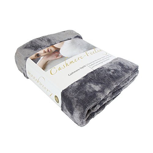 Gözze Cashmere-Feeling Tagesdecke , Anthrazit, 180 x 220 cm, 40024-91-8020 - 2
