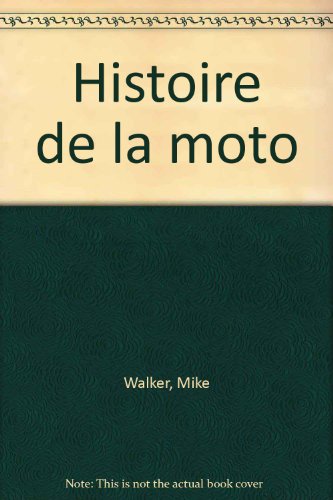 couverture de : Histoire de la moto