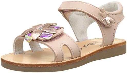 Minibel Girls’ Malisa Open-Toe Pumps Pink Size: 10.5 Child UK