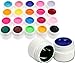 PROFESSIONAL 36 MIX COLORS DIY DESIGN NAIL TIPS NAL ART BUILDER UV GEL FULL SET