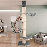 xxl kratzbaum maine coon colosseum xl SCHNELLE + EINFACHE MONTAGE: Der Kratzbaum ist leicht aufzubauen und wird durch M10 Schrauben befestigt. Der Aufbau ist durch eine Person möglich. Dieser Kratzbaum sollte nur mit Deckenspanner verwendet werden!