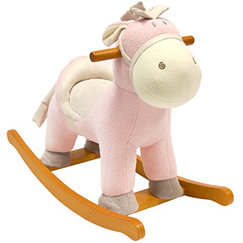 Bentley Kids Rocking Donkey Animal Horse Pony Toy - Pink
