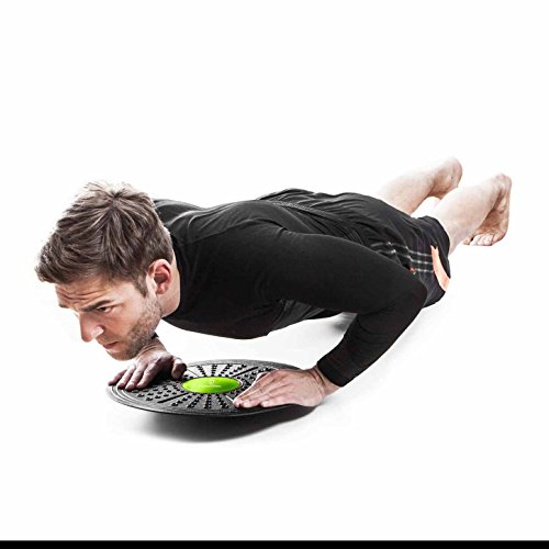 Balance-Board »Circulum« – Therapiekreisel zur Steigerung der Koordination, Gleichgewicht und der Balance. Einfacher Einsatz im Therapie-Bereich und Physiotraining als Wackeltbrett bzw. Therapiekreisel. Belastbarkeit bis ca.120kg / Größe ca. 36*5cm (klein) - 7