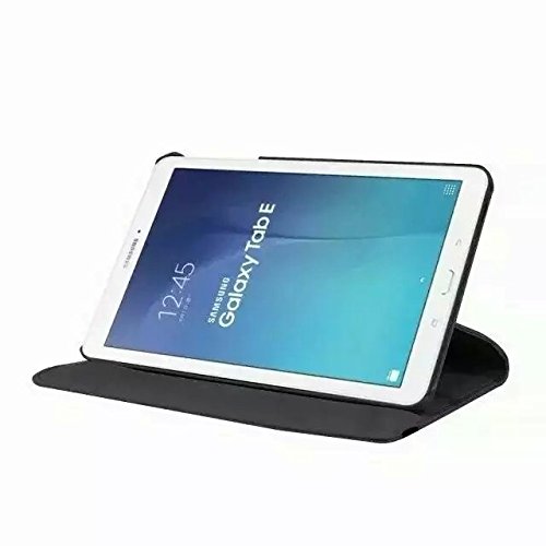 inShang T560 Cover für Samsung Galaxy TAB E 9.6 Inch T 560 Hülle mit PU Leder Skins Etui Schutzhülle Ständer Smart Case Cover, 360 Grad rotierende + inShang Logo hochwertigen Stylus Eingabestift Stift - 6