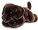 Produktbild Keel Toys Plüschtier Hund Schokoladen Labrador, Kuscheltier liegend ca. 30 cm