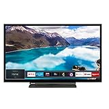Toshiba 32WL3A63DB 32-Inch HD Ready Smart TV with Freeview Play - Black/Silver (2019 Model)