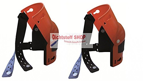 Nierhaus Knieschoner Gelenk Nr. 20c Verschleißschutz schwarz Gummiriemen