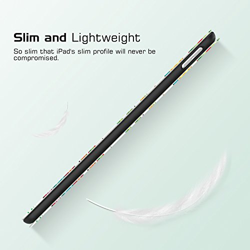 MoKo Hülle für iPad Pro 10.5 Zoll 2017 – Stoßfest Ledertasche Schutzhülle mit Auto Sleep/Wake up Funktion, Standfunktion und PC Bumper für Apple iPad Pro 10.5 Tablet, Banyan Grün - 8