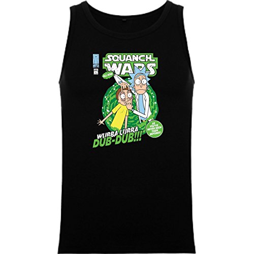 The Fan Tee Tank Top de Rick and Morty Divertida Friky Smith Tiny Homb