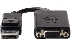 Dell 470-AANJ adapter kabel VGA – adapter do kabla (DisplayPort M, FM, męski/żeński, czarny)