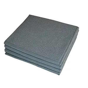 IRIS Fitness Best Travel 4mm Foldable PVC Yoga Mat, 173 cm X 61 cm (Grey)