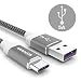 Produktbild TUPower K37 USB C Kabel USB 2.0 5A 0,3m 2-Stück Schnellladekabel für Huawei Mate 20 10 Pro P20 Pro P10 P9 Plus Honor View 10 Supercharge grau