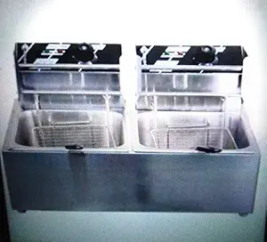 Shiva Commercial Double Tank Induction Fryer(DF-72)