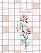 Produktbild DOT Paper Notebook: Dotted Composition Notebook Journal, Drawing, Sketch, Design Paper and Planner for Calligraphy Square Cover with Flower Theme