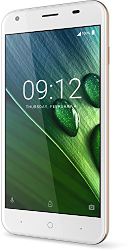 Acer Liquid Z6 Dual Micro-SIM Smartphone (12,7 cm (5 Zoll) HD Display, 8GB Speicher, 2.000mAh Akku, 4G (LTE), Android 6.0) gold