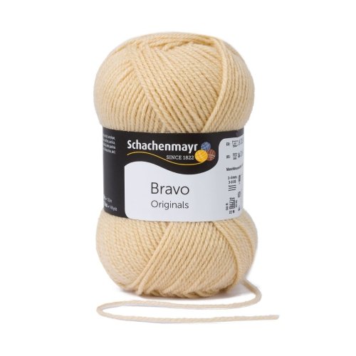 Schachenmayr Bravo - Farbe: Sand (08364) - 50 g / ca. 133 m Wolle
