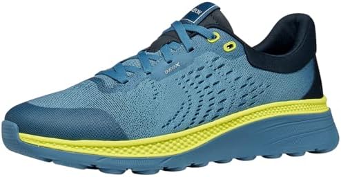 Geox U SPHERICA ACTIF X1 Sneaker, Avio/Navy, 42 EU