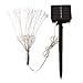 Produktbild WEISY Solar Led Lichterketten, Fairy Light String Hanging Star Feuerwerk Lichter für Outdoor, Indoor, Hochzeit, Garten, Pavillon, Weihnachten