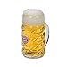 Produktbild Maßkrug FC Bayern MÜNCHEN + gratis Aufkleber "München forever", Munich,Glas, Bierglas, mug, jug, jarra, cruche,