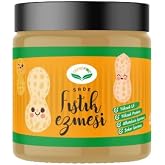 Sade Fıstık Ezmesi,%100 Doğal Osmaniye Yer Fıstığı, 340 g, Glutensiz, Katkısız