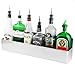 Speed Rail 22inch | Holds up to 7 x 0.75ltr Bottles | bar@drinkstuff Bottle Rail, Bar Speed Rail