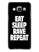 Produktbild Eat Sleep Rave Repeat Calvin Harris Writing hülle für Samsung Galaxy A3 (2014 edition)