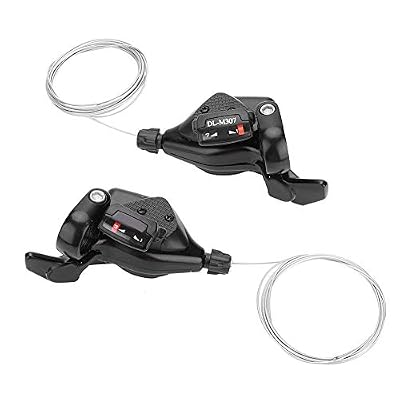 VGEBY Vélo Shift, 1 Paire Triple 3X7 / 8/9 Dérailleur Gauche/Droite pour Dérailleur de Vélo, Système de Contrôle de Vitesse Shimano, Equipement Professionnel de Vélo