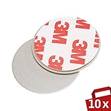 Mit dem Magnetpad können Rauchwarnmelder kinderleicht an der Decke angebracht und bei Bedarf wieder abgenommen werden, ohne dass Sie Werkzeug benötigen.