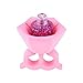 Contever® Wearable Silicone Nail Polish Bottle Holder for Nail Art Design and Salon DIY - Anti Spill (Pink )