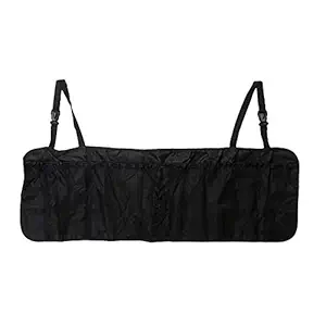 Nabhu car back seat organizer with multi-pocket and net basket pocket organizer travel bag(size 105 cm X 35 cm)