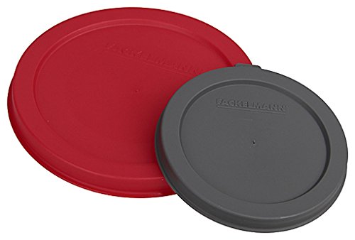 Fackelmann 49463 2 Dosendeckel, 7,5 und 10 cm, Plastik - 2