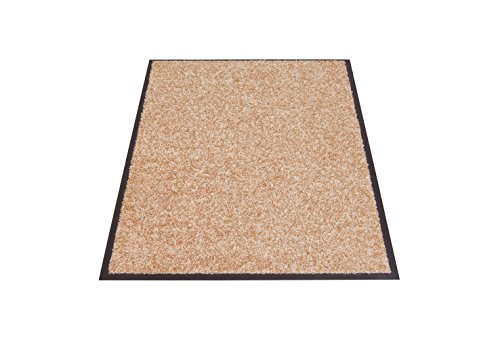 miltex 22036 Schmutzfangmatte Eazycare, 91 x 150 cm, waschbar, beige