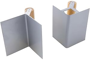 Silverline - Set di 2 cazzuole angolari, 120 mm