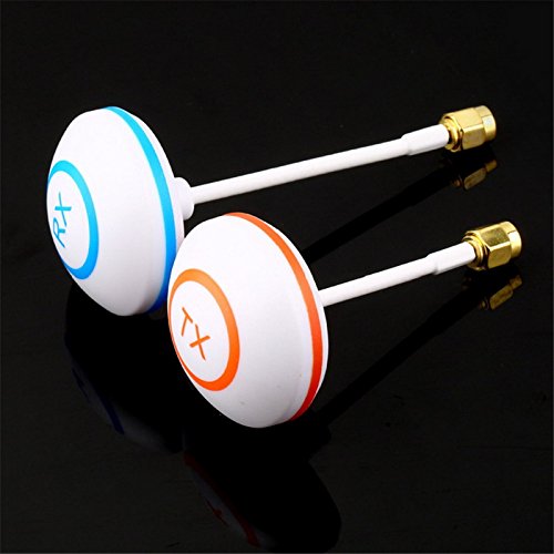 Water & Wood 5.8GHz Circular Polarized Mushroom Antenna SMA Set Tx/Rx for FPV Aerial RC UL06900 - 7