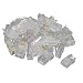 Produktbild NaiCasy Stecker RJ45 RJ45 Cat5E kurz Cat5 Modularstecker 100PC Ethernet-Netzwerkkabel-Stecker Kristall quetschen, Computer-Zubehör