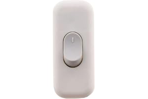 Zenitech Interrupteur 2A Bipolaire - Blanc