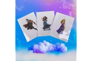 Generic Craft Buddy - Disney 100 Crystal Art Sticker Pack - New - 3 Stickers + Crystals