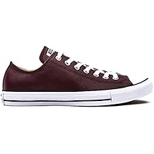 converse en cuir marron