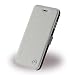 Produktbild Mercedes MEFLBKP6CLGR Organic Echtleder Booktype Fall Schutzhülle für Apple iPhone 6/6S, kristall grau