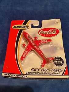 Preisvergleich Produktbild Coca Cola Jet Plane Matchbox Sky Busters by Sky Busters