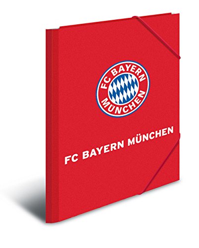 Preisvergleich Produktbild Herma 19085 Sammelmappe (FC Bayern München PP, Format A3) rot